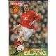 Signed picture of Laurent Blanc the Manchester United footballer.